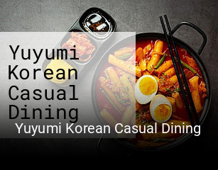 Yuyumi Korean Casual Dining bestellen