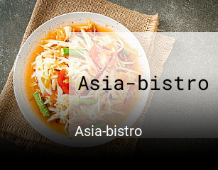 Asia-bistro bestellen