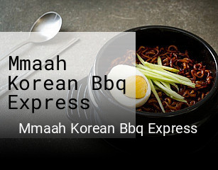Mmaah Korean Bbq Express bestellen
