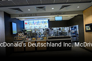 McDonald's Deutschland Inc. McDrive essen bestellen