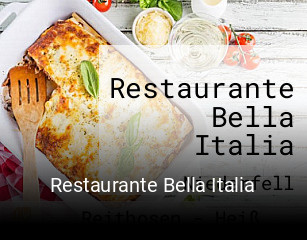 Restaurante Bella Italia online delivery