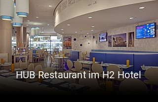 HUB Restaurant im H2 Hotel online bestellen