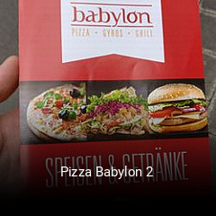 Pizza Babylon 2  essen bestellen