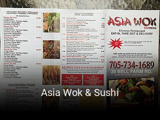 Asia Wok & Sushi online delivery