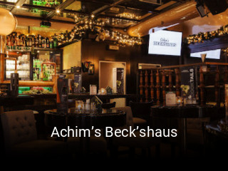 Achim’s Beck’shaus online delivery