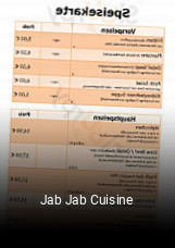 Jab Jab Cuisine online bestellen