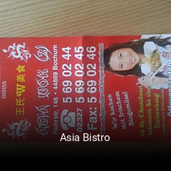 Asia Bistro essen bestellen