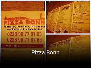 Pizza Bonn essen bestellen