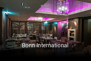 Bonn International essen bestellen