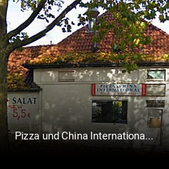 Pizza und China International online delivery