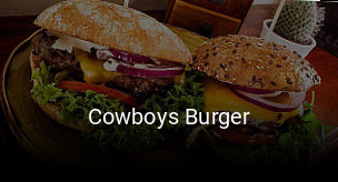 Cowboys Burger essen bestellen