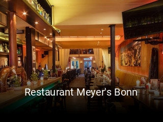 Restaurant Meyer's Bonn bestellen