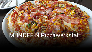 MUNDFEIN Pizzawerkstatt  online bestellen