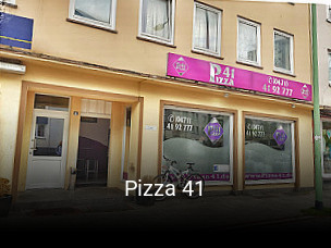 Pizza 41 online bestellen