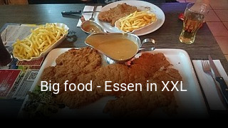 Big food - Essen in XXL bestellen