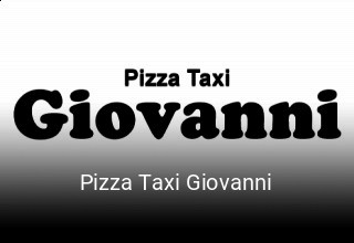 Pizza Taxi Giovanni online bestellen