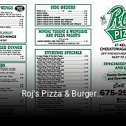 Roj's Pizza & Burger  online bestellen