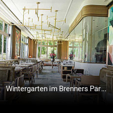 Wintergarten im Brenners Park Hotel bestellen