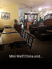 Mini Welt China und Pizzataxi essen bestellen