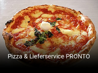 Pizza & Lieferservice PRONTO online delivery