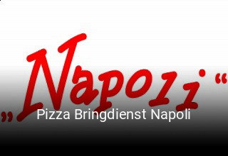 Pizza Bringdienst Napoli online bestellen