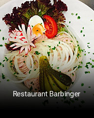Restaurant Barbinger essen bestellen