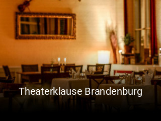 Theaterklause Brandenburg essen bestellen