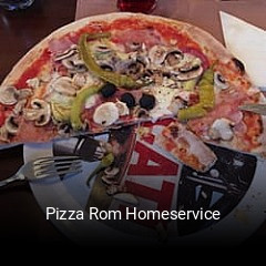 Pizza Rom Homeservice essen bestellen