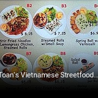 Toan's Vietnamese Streetfood  online delivery