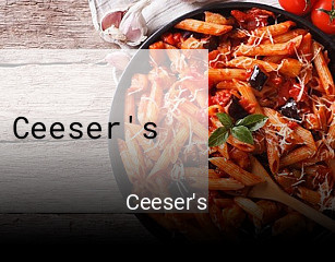 Ceeser's online delivery