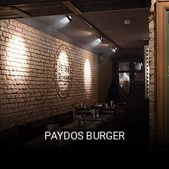 PAYDOS BURGER online bestellen