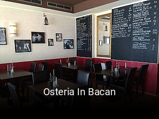 Osteria In Bacan online bestellen