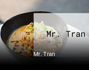 Mr. Tran essen bestellen