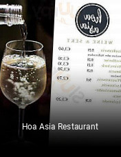 Hoa Asia Restaurant essen bestellen
