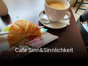 Cafe Sinn&Sinnlichkeit essen bestellen