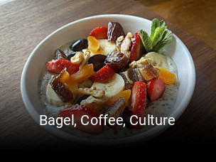 Bagel, Coffee, Culture essen bestellen