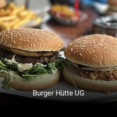 Burger Hütte UG essen bestellen