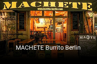 MACHETE Burrito Berlin online bestellen